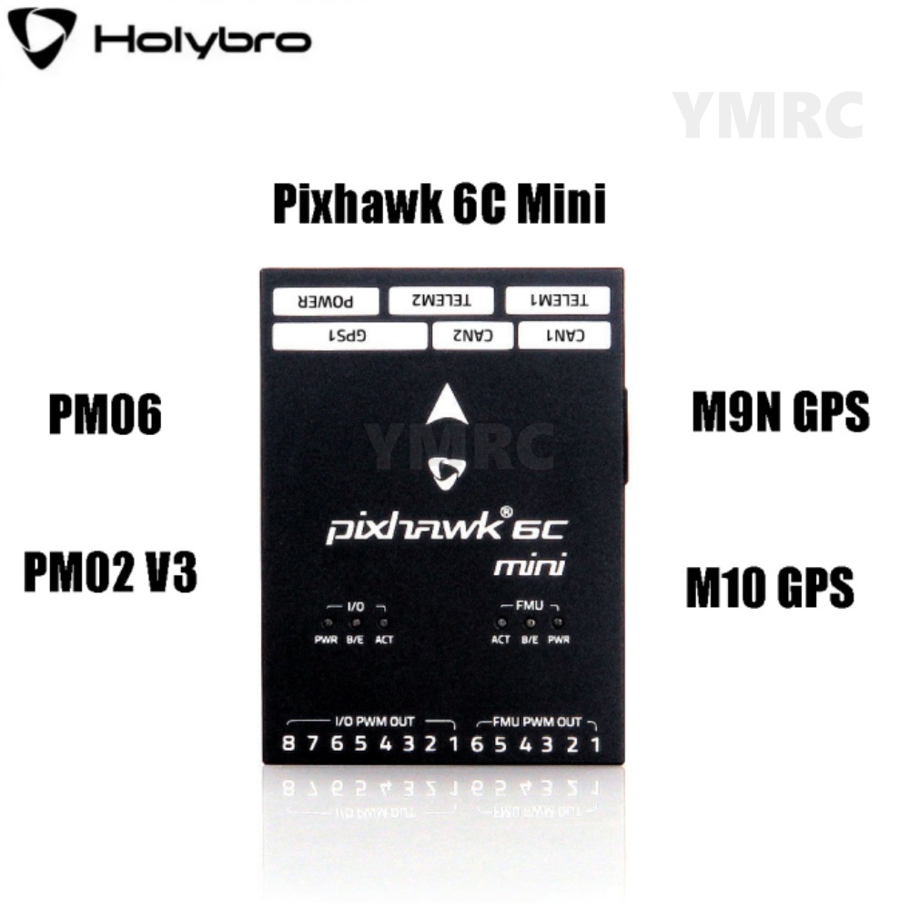 开源 Holybro Pixhawk 6C mini 多轴固定翼无人机飞控PX4定点巡航