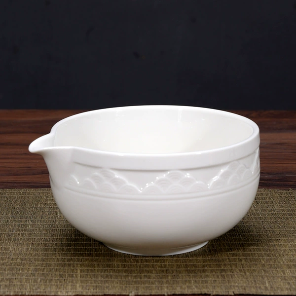 White matcha bowl single bowl (Xiangyun)