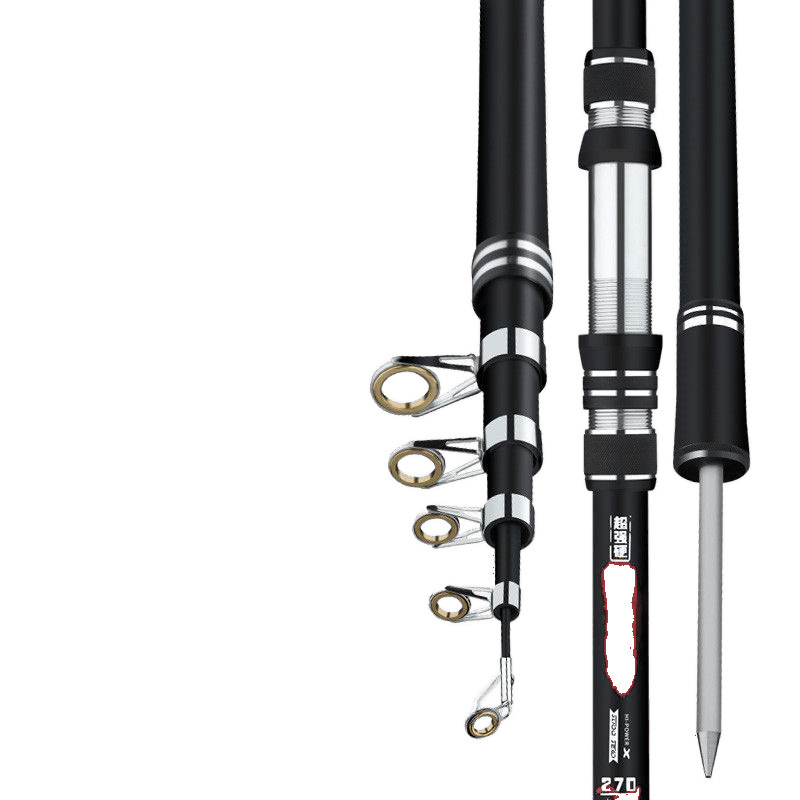 Caña de pesca de carbono ultra dura larga caña de pesca de caña