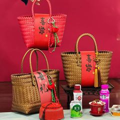 Xipu お土産プラスチック手作りバッグ DIY 装飾ハンドバッグ旅行多用途プラスチックバッグプラスチックビーチバッグ