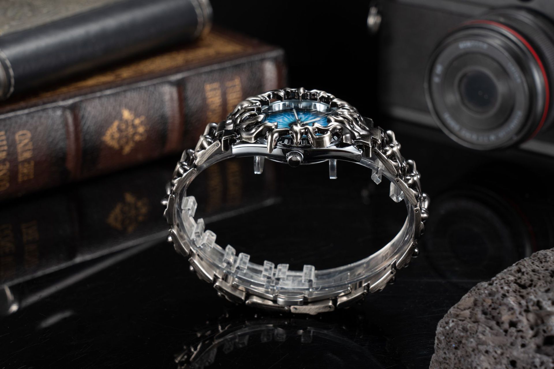 Men's Mechanical Watch Retro Y2k Alabaster Style Luxury Piece_voghion.com
