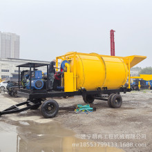 修庭院搅拌设备沥青拌合机灵活移动4.2米救援车用铣刨料搅拌机