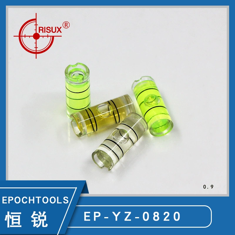 Уровень Hengrui с малым диаметром, цилиндрический, кронштейн для уровня, аксессуары для уровня, рамка для фото, пузырьковый уровень, ручной пузырьковый уровень 8x20