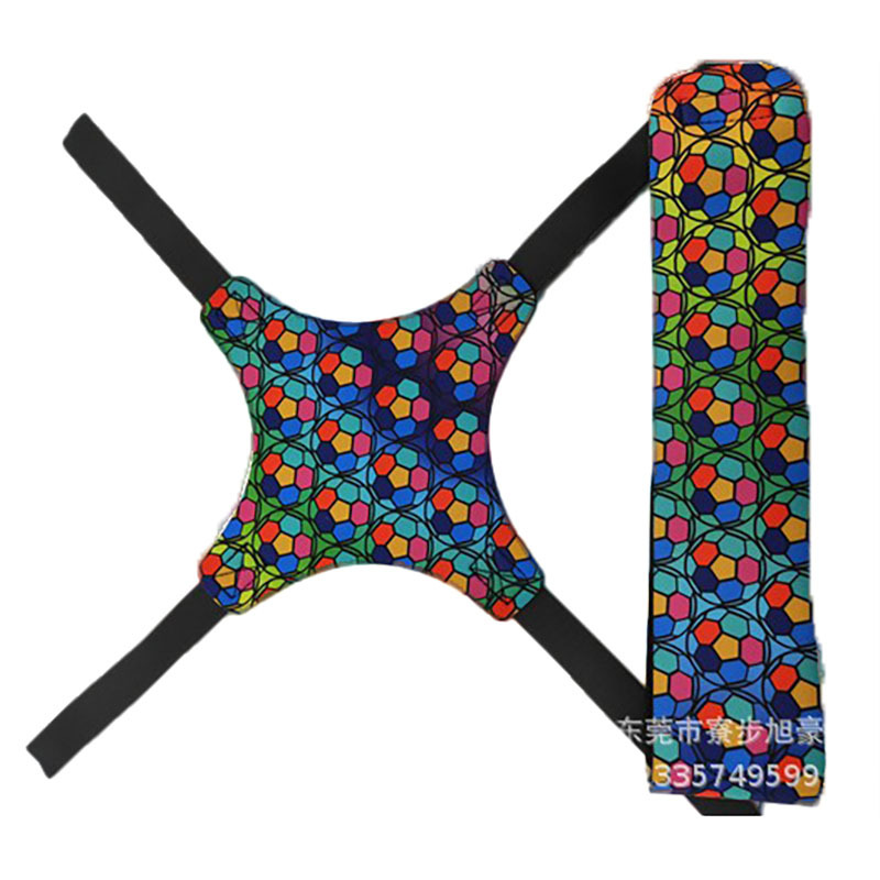 Nuevo equipo de entrenamiento de fútbol para niños para escuelas primarias y secundarias equipo de entrenamiento de fútbol para niños correa de fútbol auxiliar correa de giro de bola de artefacto