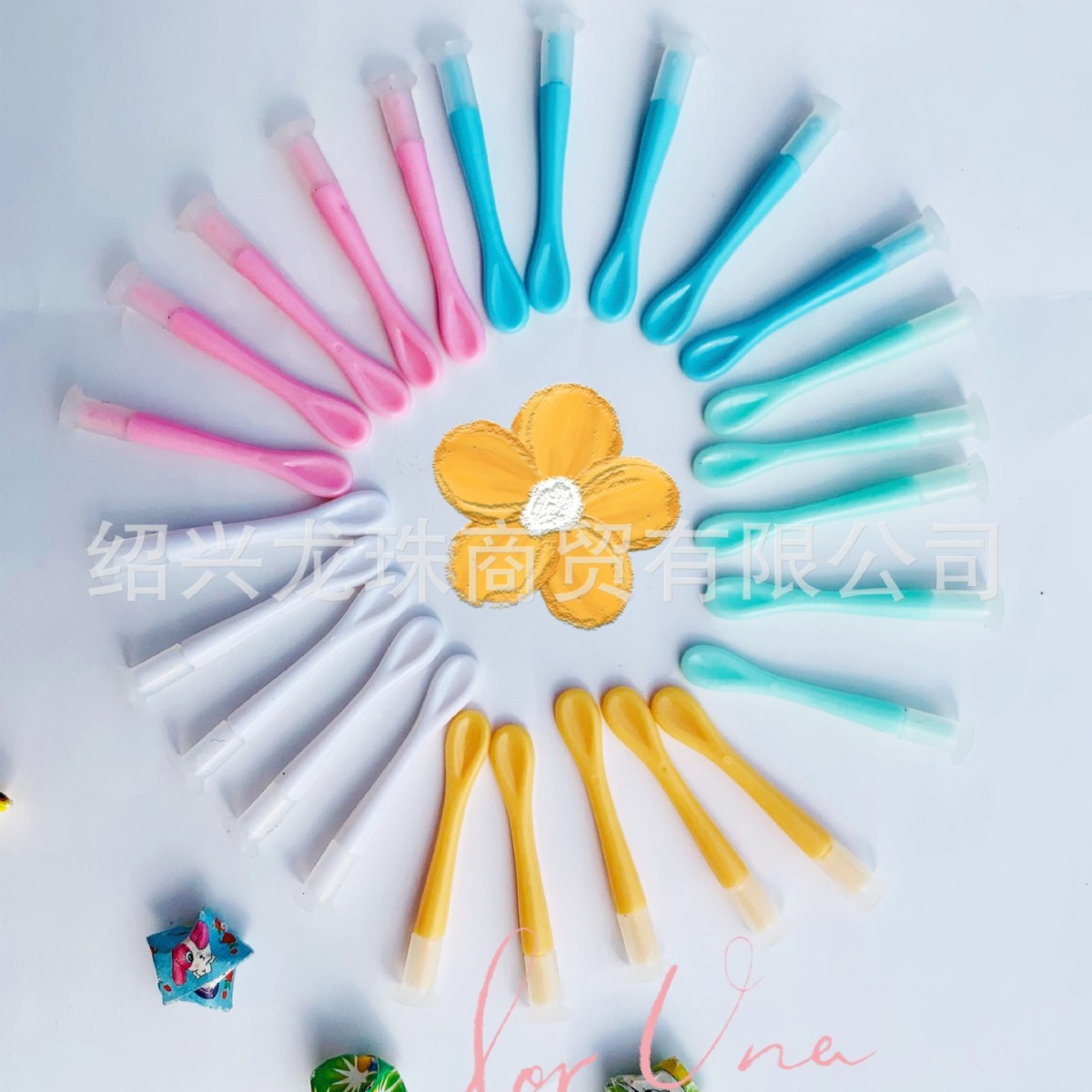 批发现货糖果色吸棒黄色绿色蓝色粉色白色简单方便随身携带