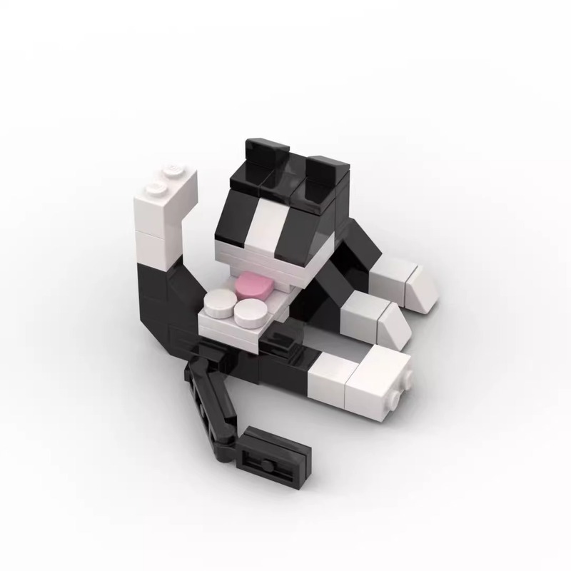 牛猫ビルディングブロック猫組み立ておもちゃ小動物装飾品男の子と女の子教育用レゴと互換性のあるクロスボーダードロップシッピング|undefined