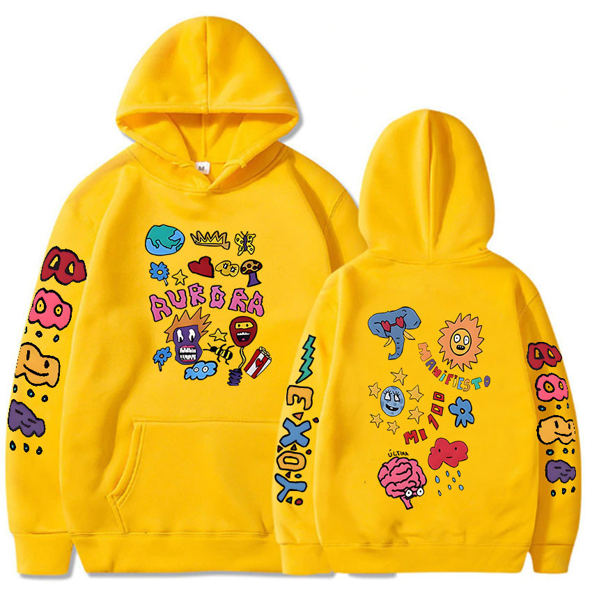 Cartoon Graphic Hoodies Humbe Funny Printing Sweatshirts