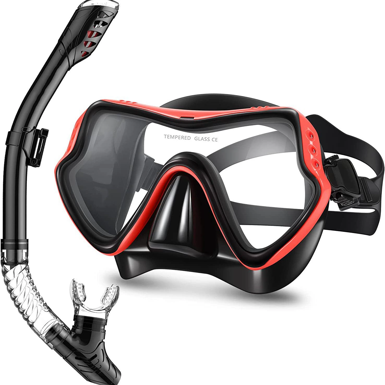 Очки для дайвинга для подводного плавания Erbao дыхательная трубка костюм для мужчин и женщин новая большая рамка силиконовая маска для подводного плавания Очки для дайвинга