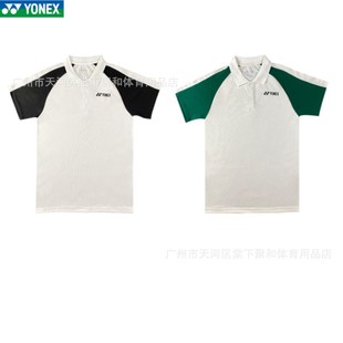 2025 New Yy Badminton Clothing for Men and Women Polo Shirt Short-Sleeved Quick-Drying Breathable Sports Training Competition Training Clothing