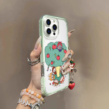 休闲拉布布大树炫彩磁吸适用苹果16/15iphone13PROMAX华为手机壳