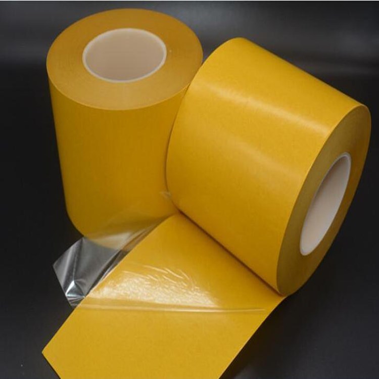 PET双面胶带 聚酯双面胶带 透明PET双面胶 黄纸透明双面胶