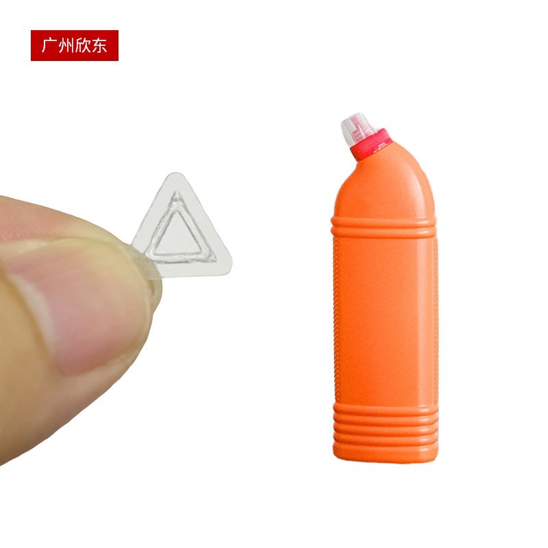 高凸手感 透明盲人三角标 广州盲人触觉警示标 盲人三角标签