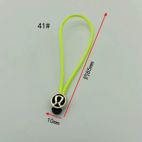 41# silver head fluorescent green rope (piece)