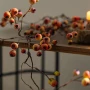 客厅仿真山楂干花假花