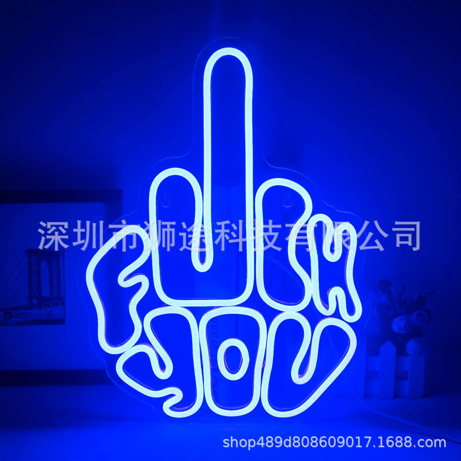 Amazon LED Neon Light Lighting Character Creative DIY Snow Mountain Neon Lantern Lantern Lantern Acrylic Neon