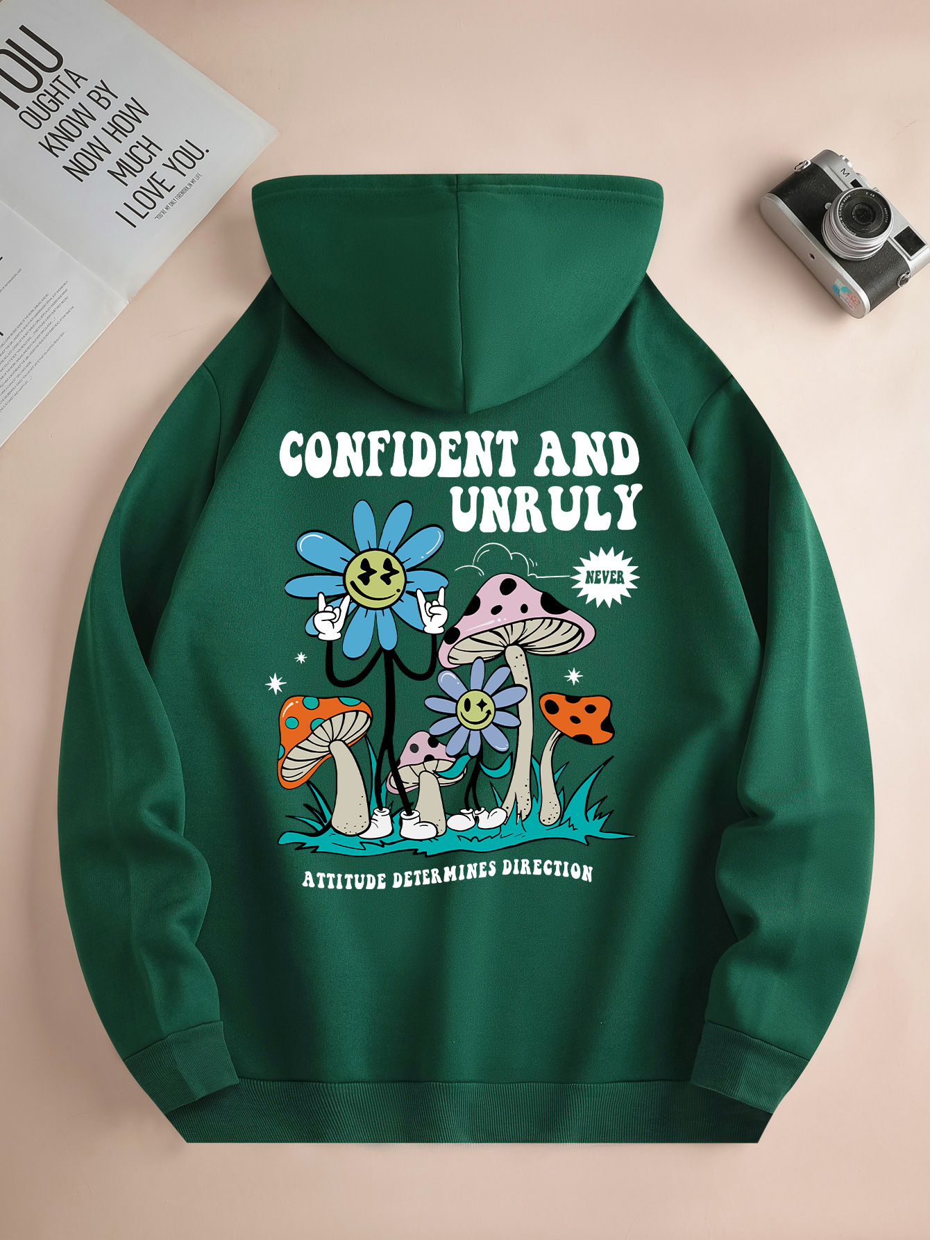 Men's new fashion hoodie, caual daily drawstring sudadera con capucha