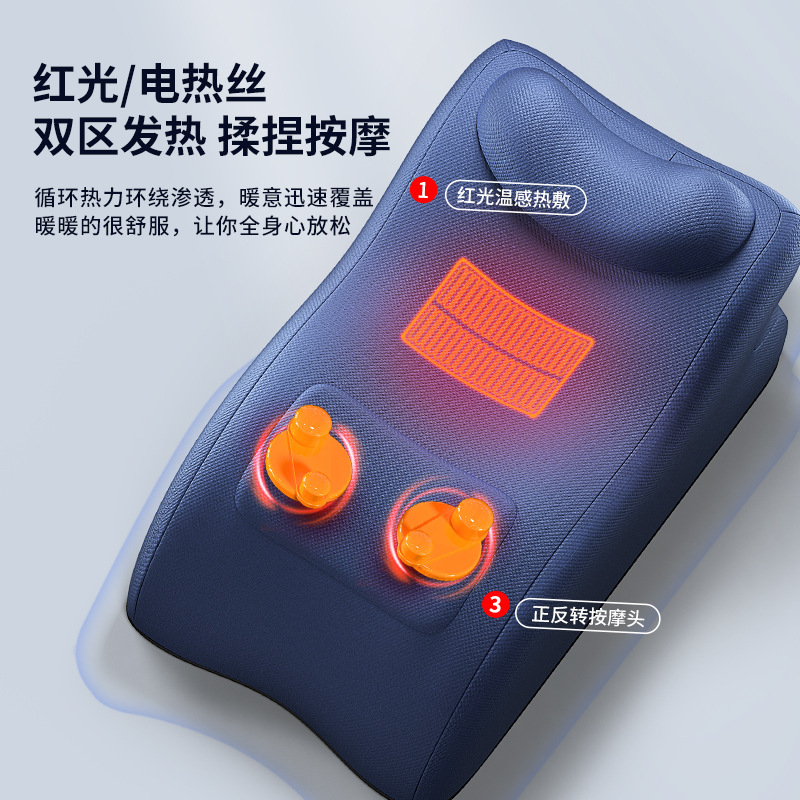 多機能頸椎マッサージ枕、ベッドでうつ伏せになるための器具、読書やスマホで遊ぶための枕、うつ伏せで寝るための枕|undefined