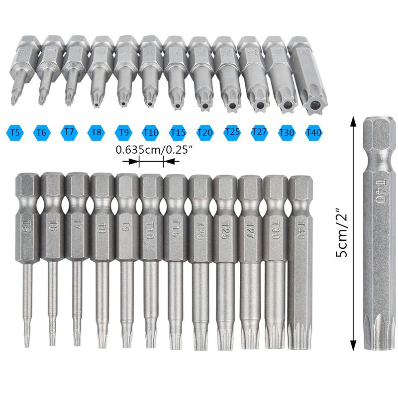 Hexagonal magnetic electric screwdriver