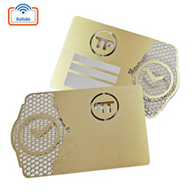 制作金属纪念卡 不锈钢贵宾金卡 金属礼品卡