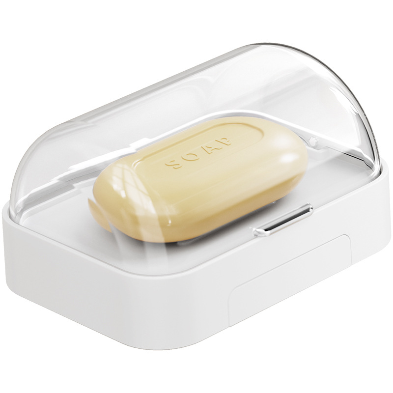 caja de jabón casero caja de jabón tipo pared sin perforación estante de jabón de lavandería estante de jabón de drenaje de baño