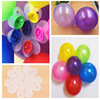 Plastic decorations, layout with accessories, balloon, flowered, wholesale