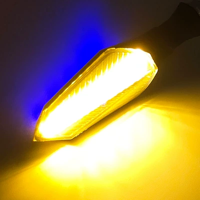 Dönmə işıqları Turn Signal Light, Suitable for - 48-60v-yellow-and-blue-running-water-pair