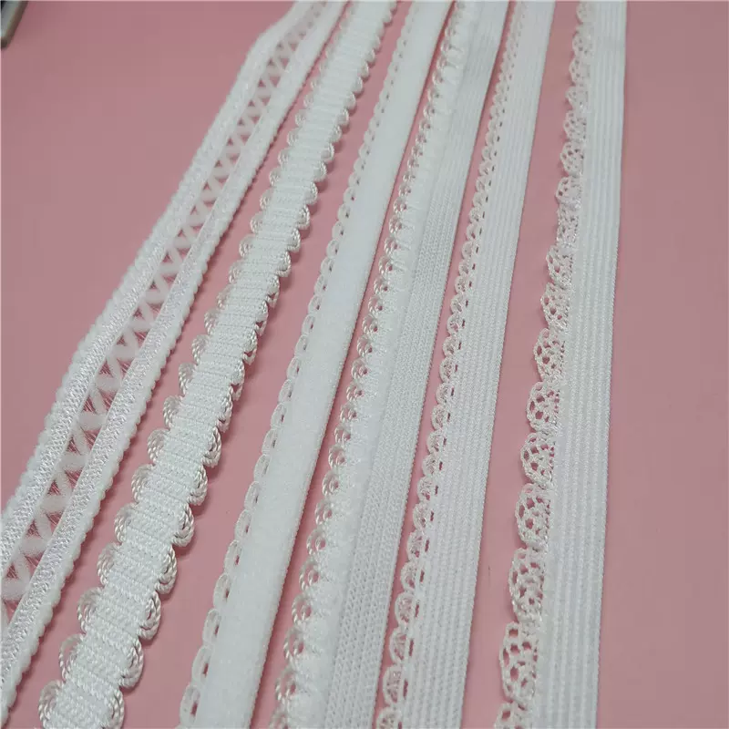 现货供应牙边带皇冠牙 锦纶氨纶弹力柔软花边 内衣裤边辅料松紧带