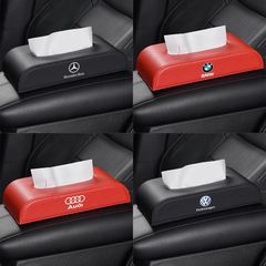 自動車車載ティッシュケースはベンツbmwアウディ大衆創意車内手すり箱引き出し箱を適用します。