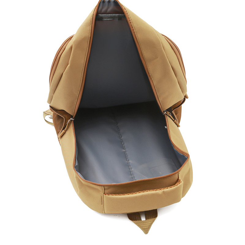 Procesamiento de mochila de viaje al aire libre Mochila de viaje de gran capacidad para hombres Mochila de viaje de ocio con logotipo impreso