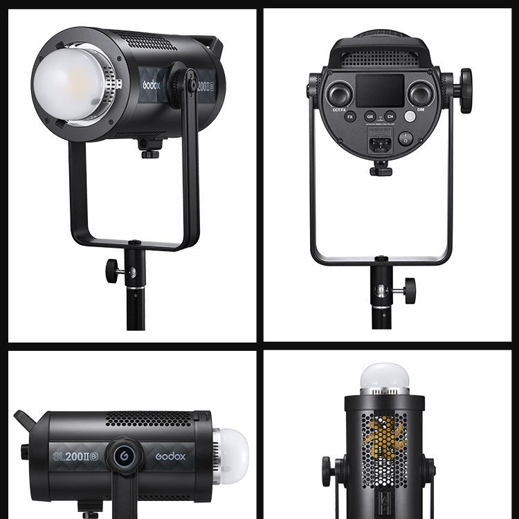 Godox Shenniu SL200WBI три поколения две цветовые температуры живой трансляции лампа светодиодная фотографическая лампа держатель для фотографий солнечная лампа