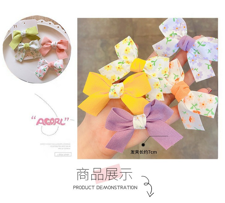 floral flower hair clip
