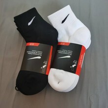 Foreign Trade Suwannakes Socks Towel Bottom Pure Color Sports Socks Black and White Mid-Length Men's and Women's Basketball Socks