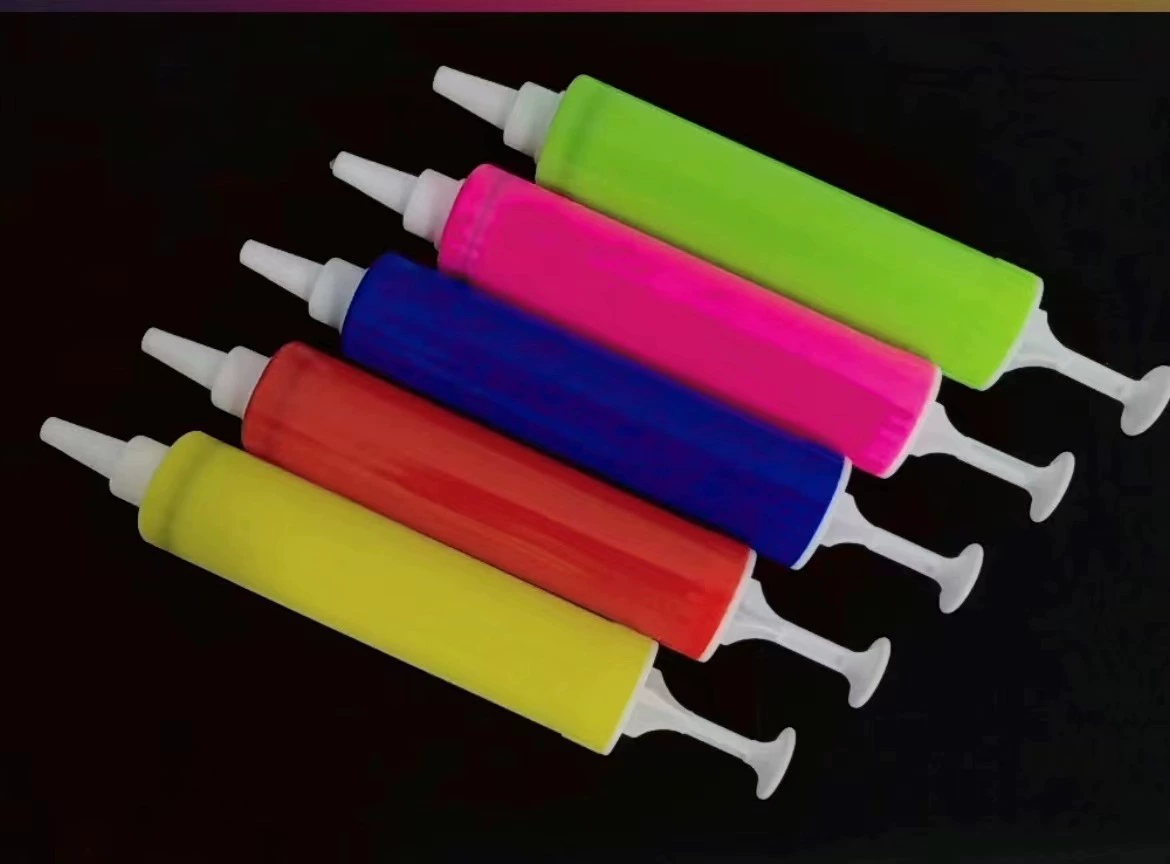 Handheld small inflatable balloon, toy, air pump