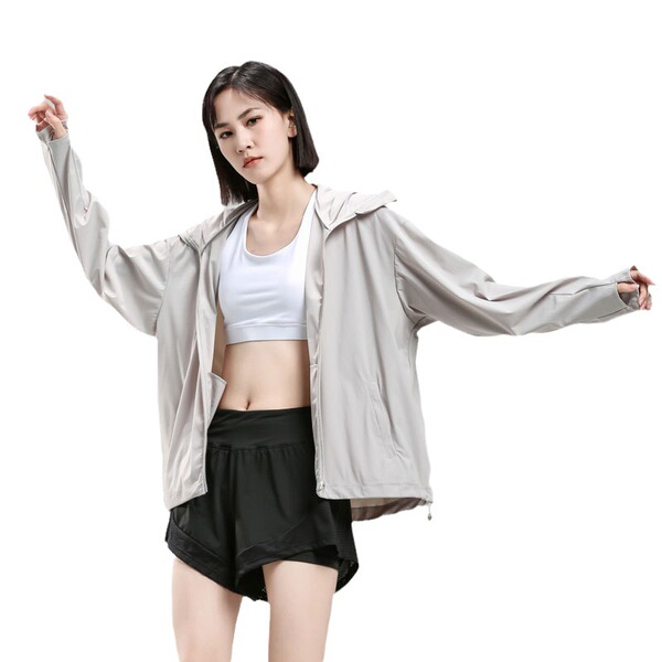 Silk summer travel sun protection clothing