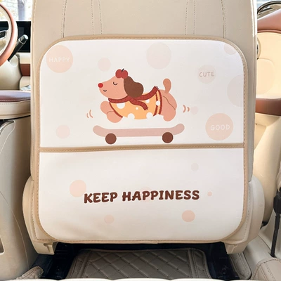 Chair back anti-kick pad Bear Car Anti-Kick Pad Creative - skateboard-puppy-medium-anti-kick-pad