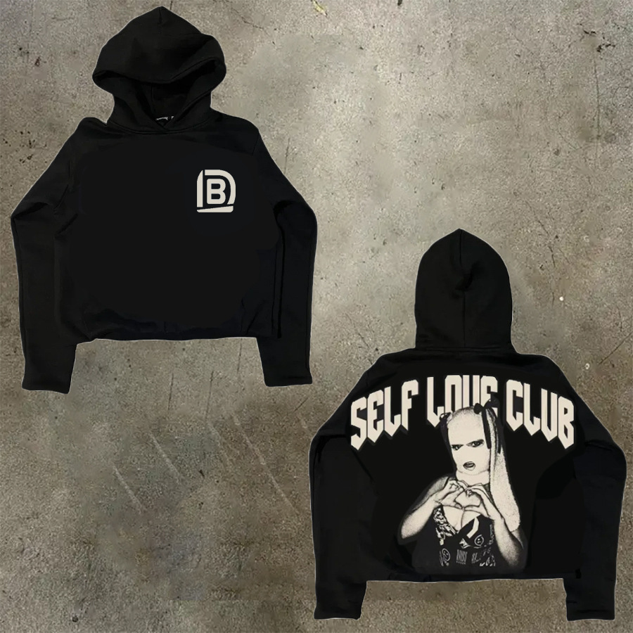 스타일 16 "면 후드 스웨터]