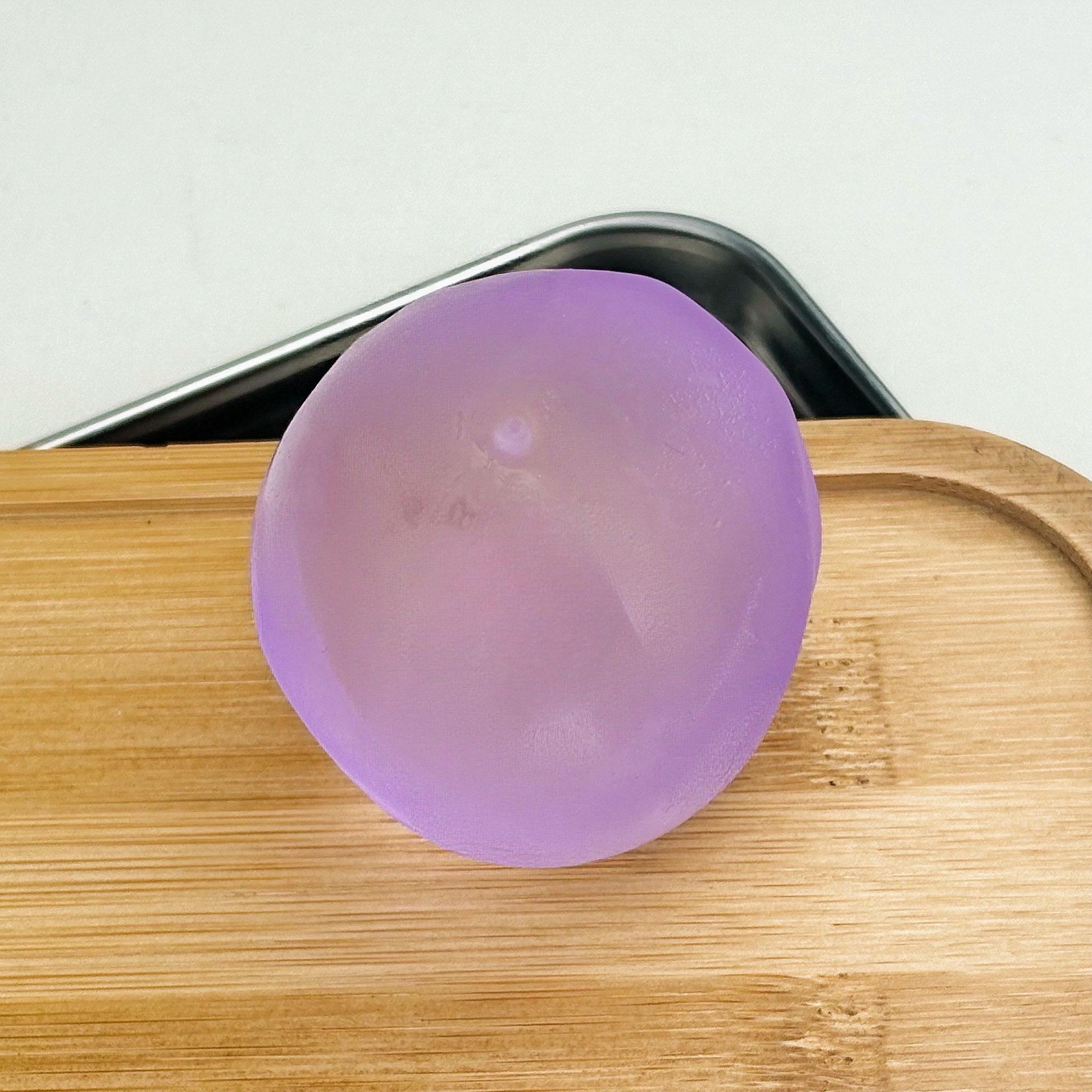 6cm purple vaseline handmade ball