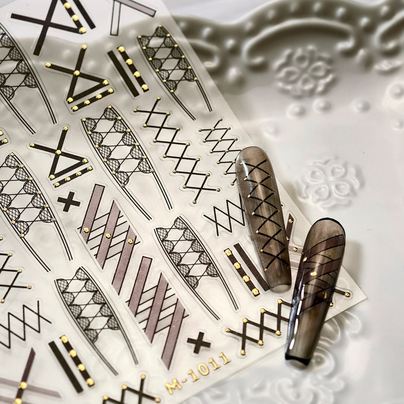 Tensor Nail Art Stickers M-1010 Stationery 3D Hot Wholesale Kidsren's Nail Art Stickers New Technology Simple Tensor Nail Art Stickers M-1010 Stationery 3D Hot Wholesale Kidsren's Nail Art Stickers New Technology Simple