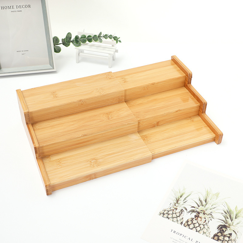 Bamboo three -layer staircase telescopic stretch stretch flavors…