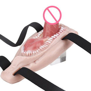 Simulation and false penis tongue germberry tie -leg and rubbing bed erotic suppl for men and women on the men's and women's bed sex tools