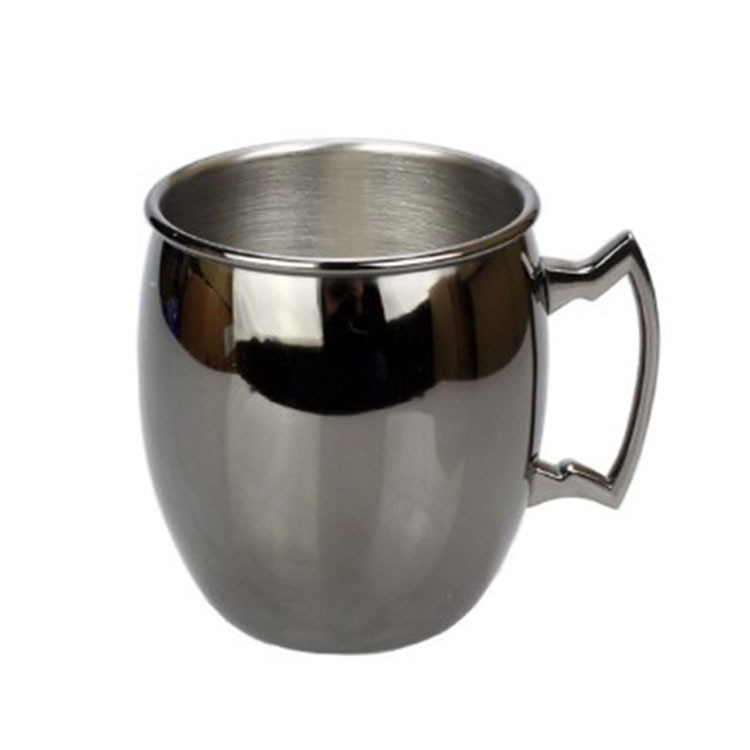 Set de 2 tazas Moscow Mule de acero inoxidable 304 recubiertas de cobre plateado Amazon Aliexpress
