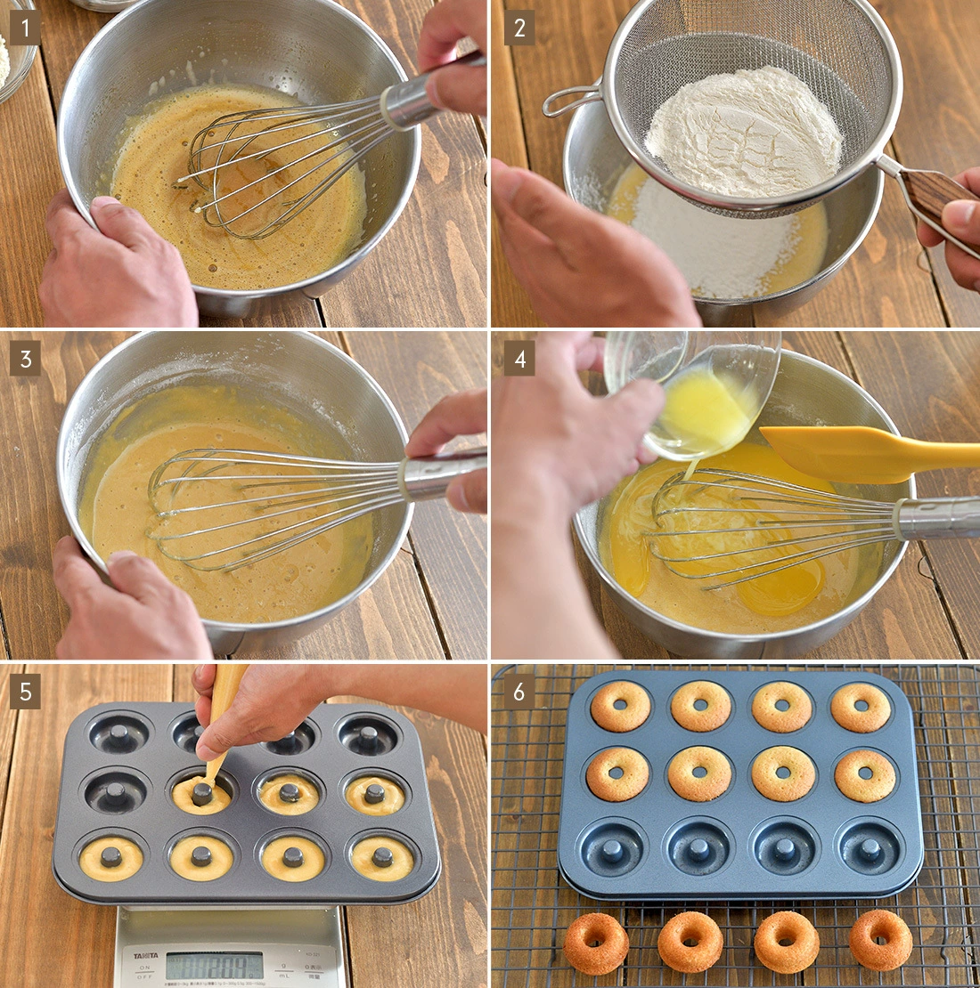 Маленькая форма для пончиков Cotta, Япония