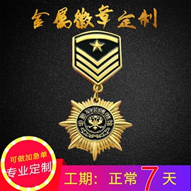 金属工艺品;徽章;奖牌