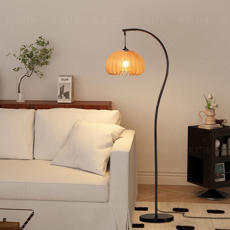 Торшер Consort Decoration Тыква, железное основание, теплый свет