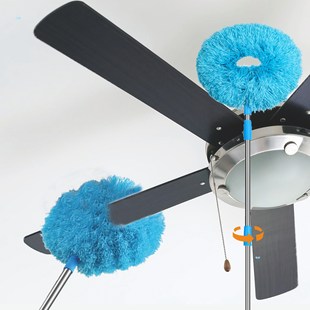 1/2 Pcs Ceiling Fan Duster Pro Extendable Microfiber Dust Cleaner