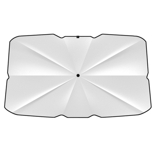 Factory direct sales car sunshade front shield sun protection heat insulation sunshade car retractable sunshade umbrella type sunshield