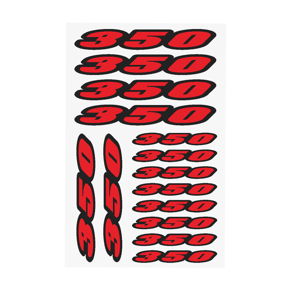 Para Nss ADV Forza X FS 350 EXC-F RR Universal Digital Stickers Motocicleta Stickers