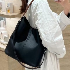 新商品のトップ層牛革マギーと同じタイプのhoboシングル肩バケツバッグ女性大容量本革ハンドバッグトートバッグ
