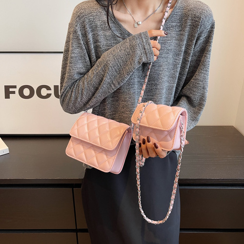 Ins Autumn/Winter Chanel-style Mini Women's Children Parent-child Style Cross-body Accessory Lipstick Phone Women Bags Wholesale