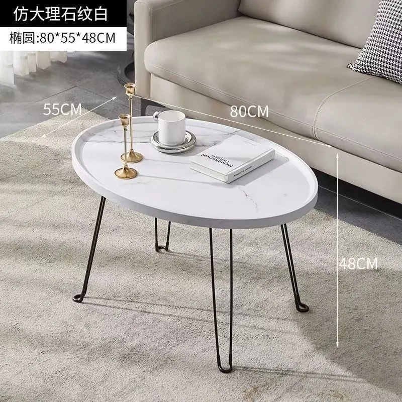 대리석 흰색 원형 테이블 55*88*48